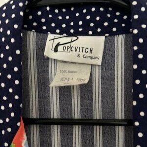 Vintage Women's Shirt from Popovitch and Company - Party ready